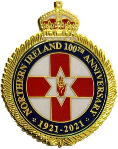 Northern Ireland 100th Anniversary Badge