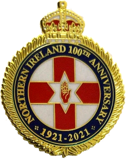 Northern Ireland 100th Anniversary Badge