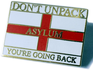 "Don't Unpack  You're Going Back" Pin Badge