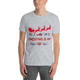 "All I Want For Xmas Is My Country Back" Unisex T-Shirt