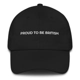 "PROUD TO BE BRITISH" hat